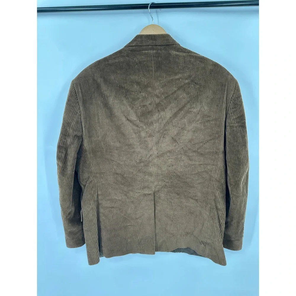 Scandia Woods/ Corduroy Blazer Jacket Mens 44 L Wide Wale Academic Professor